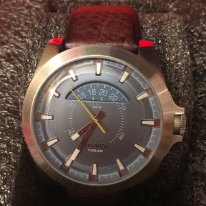 Men’s Silver Diesel Watch